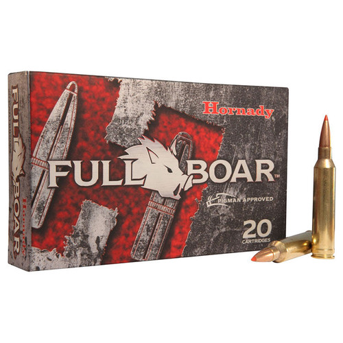 Hornady Full Boar 7mm Rem Mag Ammunition 139 Grain Brass 20 Rounds GMX PTBT