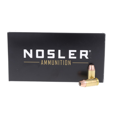 Nosler ASP-Suppressor Ready 45 ACP 230 Grain Brass 50 Rounds JHP