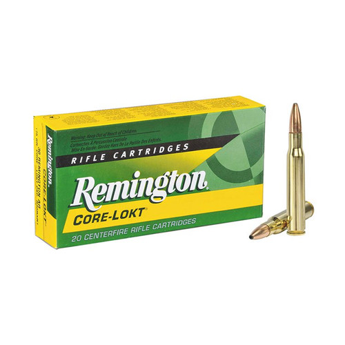 Remington Core-Lokt 7mm Remington Magnum Ammunition 150 Grain Brass 20 Rounds Core-Lokt PSP