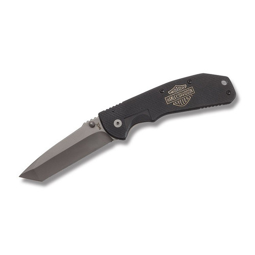 Tec-X Harley-Davidson Spring-Assisted Linerlock Folding Knife