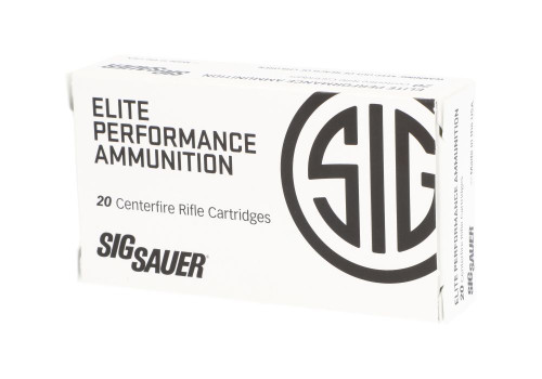 SIG Sauer Elite Performance 300 AAC Blackout 120 Grain SBR Solid Copper Duty Ammo 20 Rounds