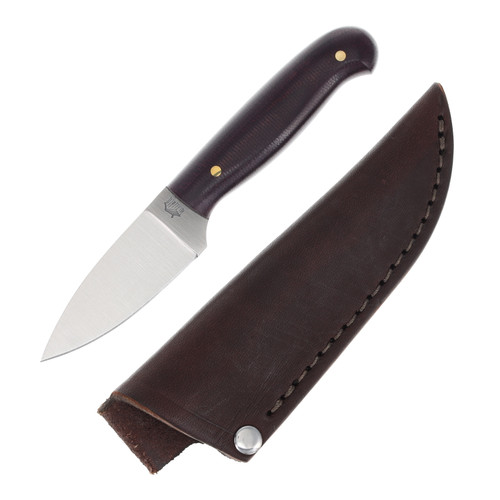 L.T. Wright Patriot Fixed Blade 2.37in Matte A2 Red Micarta