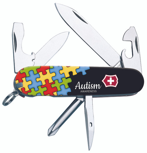 Victorinox Tinker Swiss Army Knife Autism Awareness Puzzle