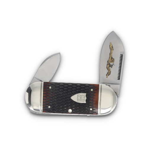 Rough Ryder 30th Anniversary Checkered Brown Bone Small Sunfish RR2631