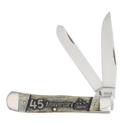 Case XX Smoky Mountain Knife Works 45th Anniversary Limited Edition Trapper with Collectors Box