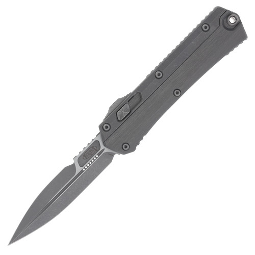 Microtech Glykon Out-the-Front Automatic Knife (Apocalyptic Bayonet | Aluminum)