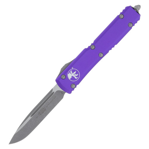 Microtech Ultratech Out-the-Front Automatic Knife (Apocalyptic S/E | Purple)