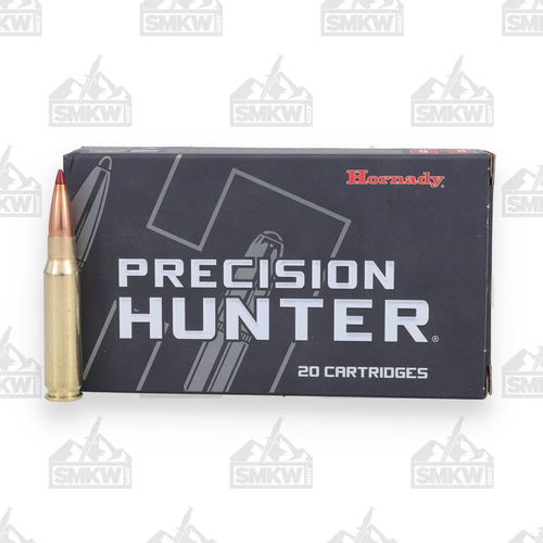 Hornady Precision Hunter 308 Winchester Ammo 178 Grain Brass 20 Rounds ELD PTBT