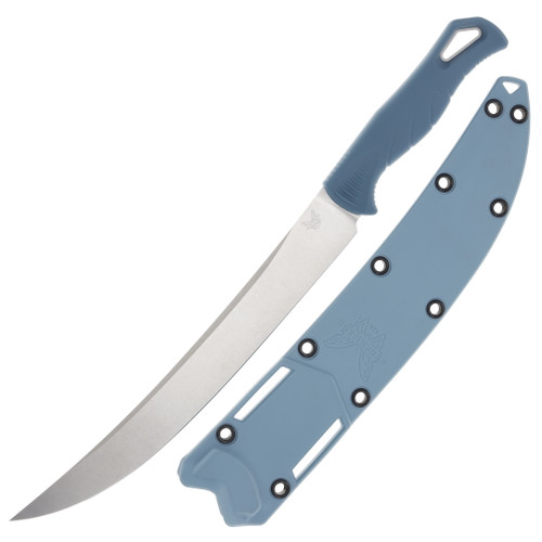 Benchmade Fishcrafter Fixed Blade Depth Blue 9in Magnacut Stonewash