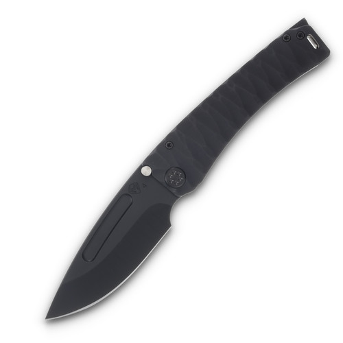 Medford Marauder-H Framelock Folding Knife (PVD S45VN Drop Point, PVD Handles, PVD Hardware) MK0454PD-30PV-TPCP-BP