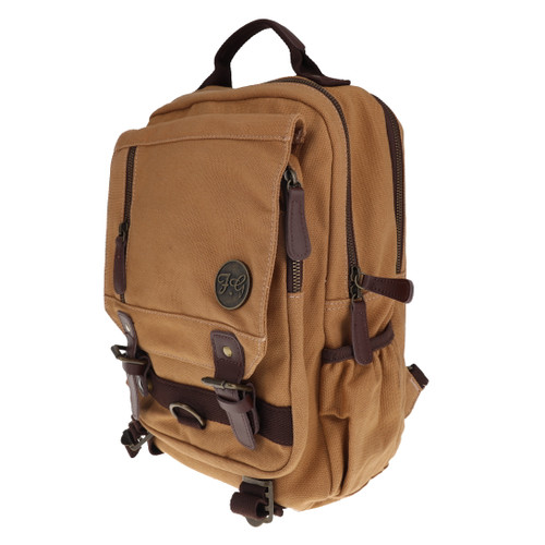 Fabigun Concealed Carry Backpack Purse Khaki