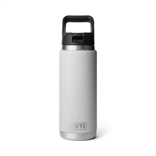 Yeti Rambler Straw Bottle 26oz Grey Stone