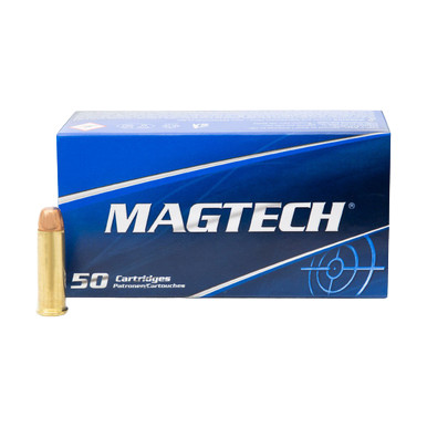 Magtech Sport 38 Special Handgun Ammo Brass 50 Rounds 158 Grain Full Metal Jacket 