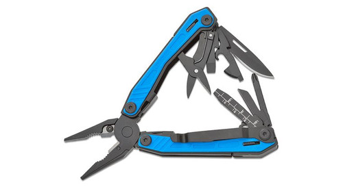 Blackhawk EDC Multi Tool Blue Zytel Covers On Handle Injection Molded Sheath