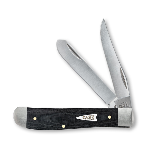 Case XX Smooth Black Micarta Mini Trapper