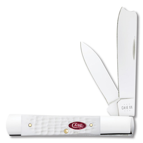 Case XX SparXX 05 Folding Knife 3.88in Synthetic White Razor Pattern
