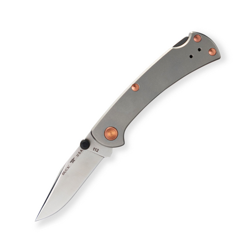 Buck Ranger Slim Pro TRX Legacy Collection Titanium 3in Clip Point