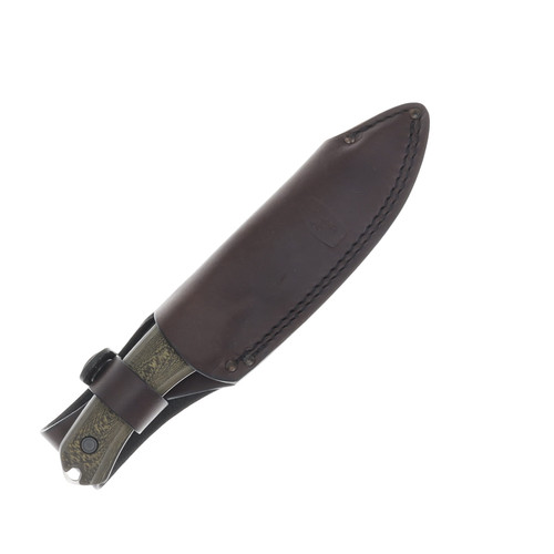Buck 663 Alpha Guide Pro Richlite Fixed Blade 4.5in Stain Drop Point BU13622