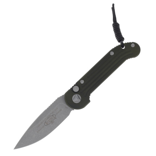 MICROTECH LUDT OTS AUTO WEATHERED OD GREEN PLAIN