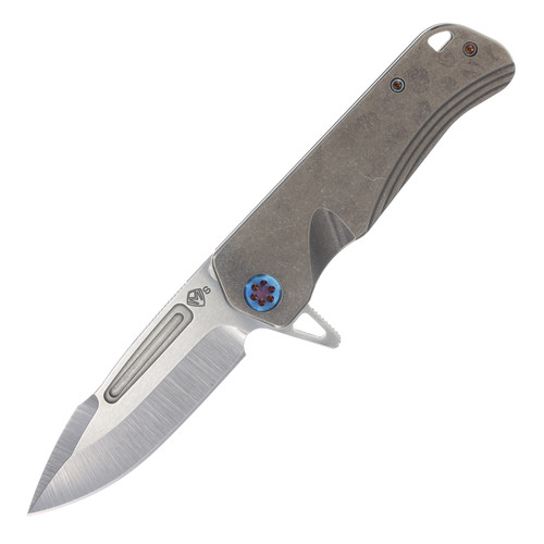 Medford Proxima Folding Knife 3.9in Plain Tumbled