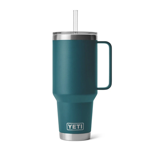 Yeti Rambler 42oz Straw Mug Agave Teal