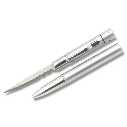SZCO All-in-One Pen/Knife/Light - White L.E.D. Beam