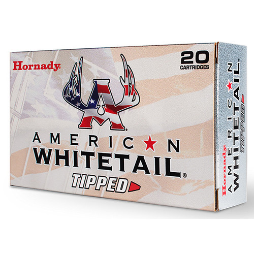 Hornady American Whitetail Tipped 350 Legend 20 Rounds Brass Centerfire 165 Grain FTX