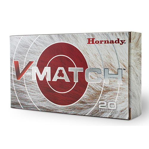 Hornady V-Match 6mm ARC Rifle Ammunition 20 Rounds Brass Centerfire 80 Grain ELD-VT