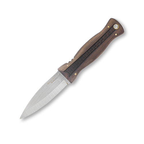 Condor Bushscot Fixed Blade Knife 3.31 Inch Plain Polished Spear Point
