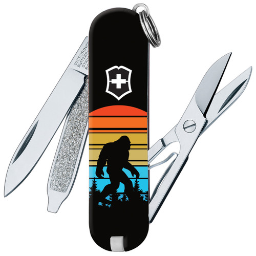 Victorinox Classic SD Swiss Army Knife Wandering Bigfoot SMKW Special Design