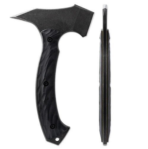 Toor F13 Tommy Hatchet Bomber Black 5.5 Inch Plain Black Oxide Axe