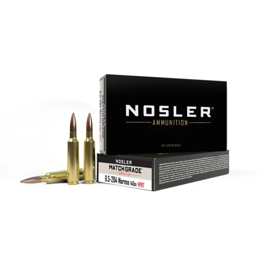 Nosler Match Grade 6.5-284 Norma 140gr Custom Competition HPBT 20 Rds