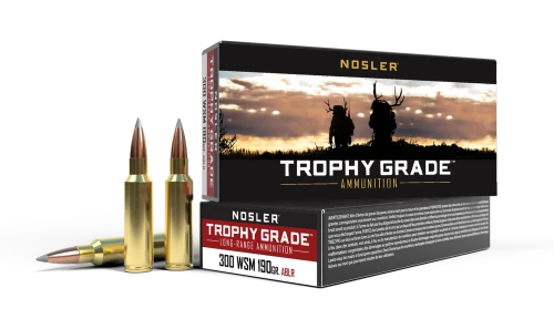 Nosler Trophy Grade Long Range .300 WSM 190gr AccuBond LR 20rd Box