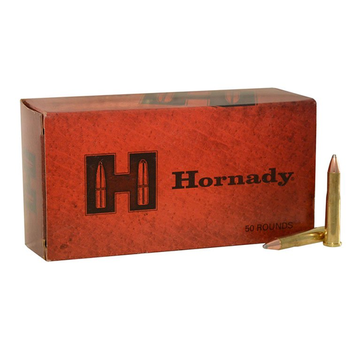 Hornady Custom 22 Hornet Ammunition 45 Grain Brass Centerfire 50 Rounds JSP