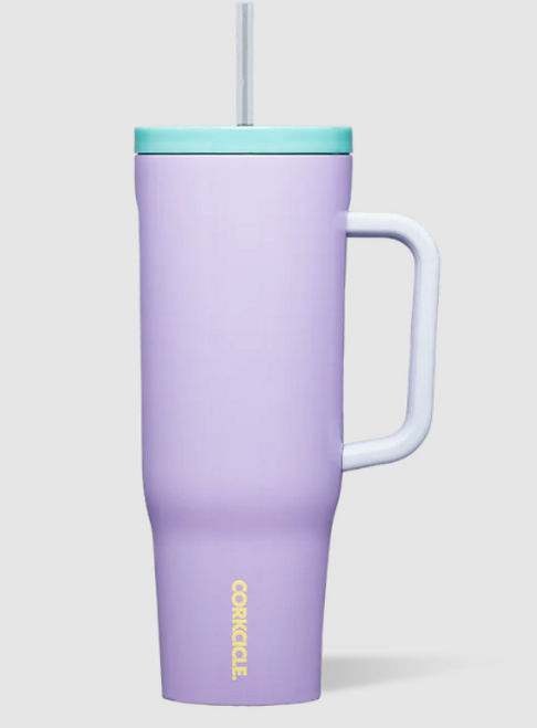 Corkcicle 40oz Cruiser Purple Dolphin Tumbler