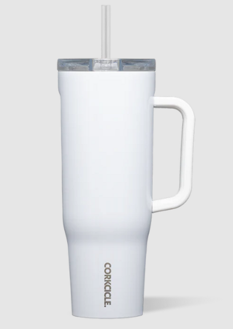 Corkcicle 40oz Cruiser Gloss White Tumbler