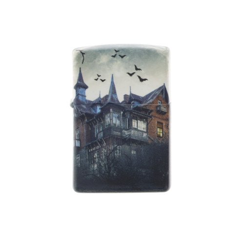 Zippo Lighter 540 Color Horror House Design Glow in the Dark ZP48922