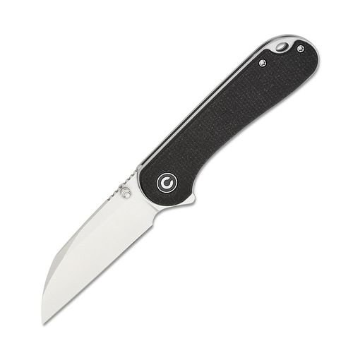 Civivi Elementum Folding Knife 2.97 Inch Plain Satin Wharncliffe 1