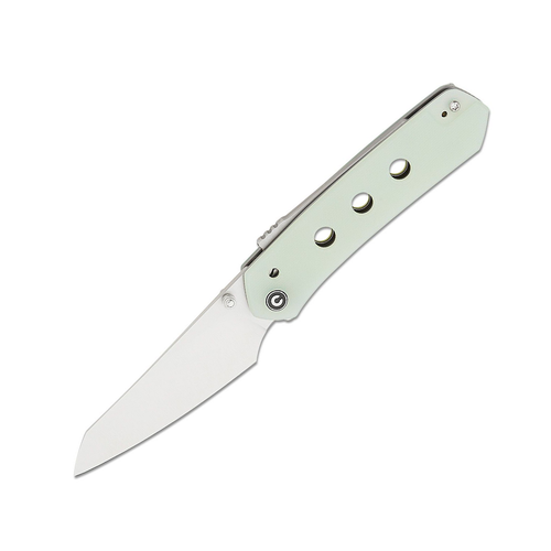 CIVIVI Vision FG Folding Knife Natural 3.54in Plain Satin Wharncliffe 1