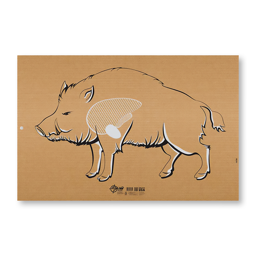 EZ AIM WILD BOAR CORRUGATED SILHOUETTE APPROX 35 X 19