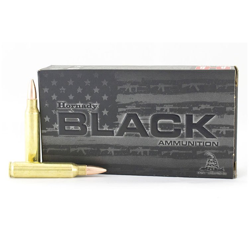 Hornady Black 223 Rem 62 Grain Centerfire 20 Rounds FMJ