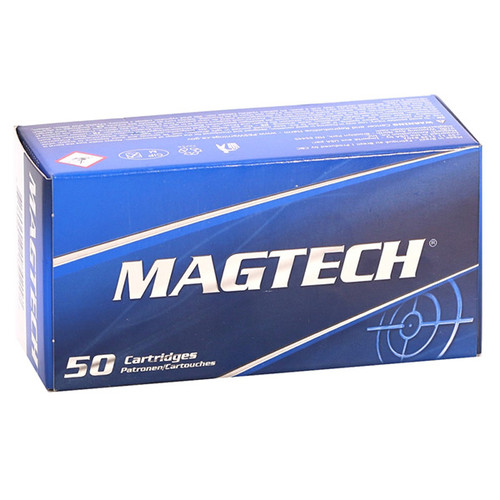 Magtech Sport .357 Mag 125gr FMJ Flat Point Brass Ammo 50Rd
