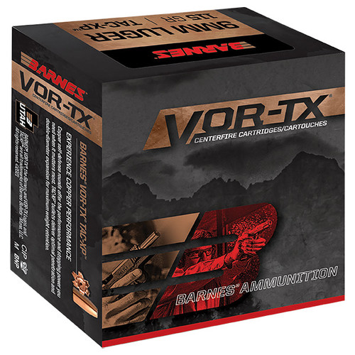 Barnes Bullets  VOR-TX 357 Magnum Handgun Hunting Ammunition 20 Rounds Copper Centerfire 140 Grain Barnes VOR-TX XPB