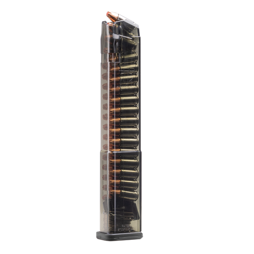 ETS Carbon Smoke 32 Round Magazine 9mm Luger Glock Gen 2 G17,18,19,19X,26,34,45