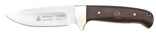 Puma SGB Clearcut Jacaranda Wood 4.4in Drop Point Fixed Blade Knife