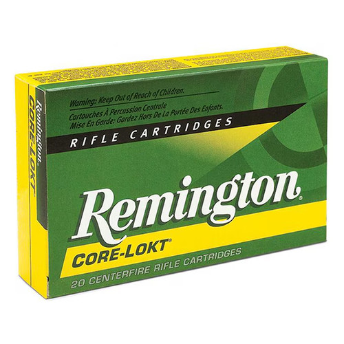 Remington Core-Lokt 7mm Remington Ultra Mag Rifle Ammunition 20 Round Brass Centerfire 150 Grain Core-Lokt PSP