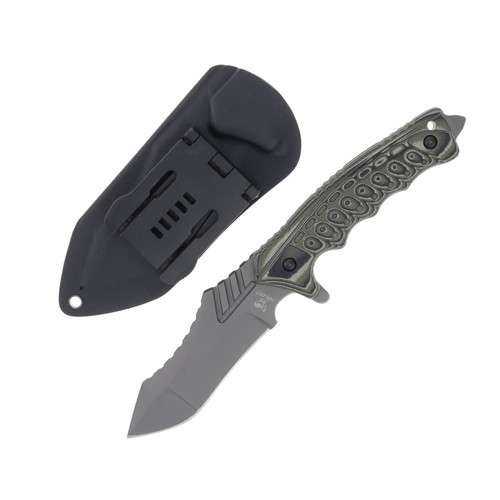 HEN & ROOSTER FIXED BLADE OD GREEN