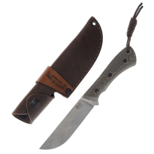 Smith and Sons Delta Camo 4.75 Inch Plain Satin Straight Back