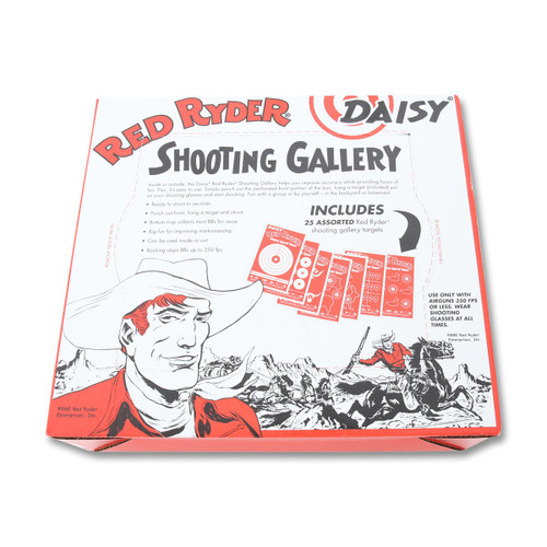 Daisy Red Ryder Shooting Target Box with 25 Assorted Targets