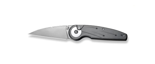 CIVIVI Starflare Folding Knife Gray 3.3 Inch Plain Satin Wharncliffe